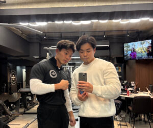 コウダイ　トレーニング